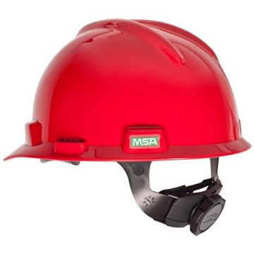 Helmet,Safety, Red, 6-1/2" - 8"