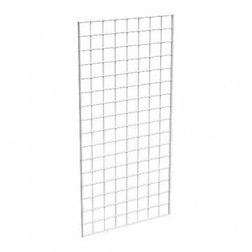 Wire Grid Panel White 2 ft x 4 ft. PK3