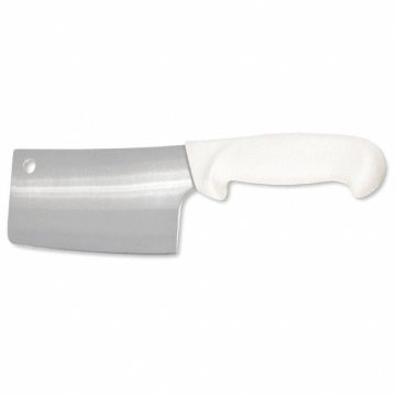 Cleaver Straight 6 in L White