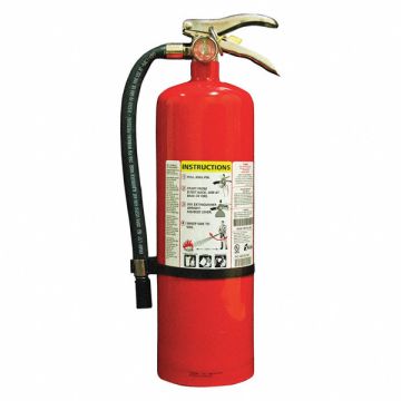 Fire Extinguisher Steel Red ABC