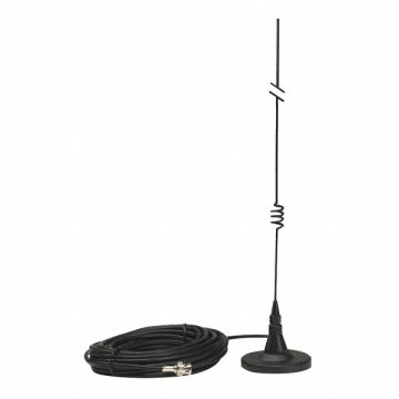 Antenna Magnetic Mount 21Hx4W In VHF/UHF