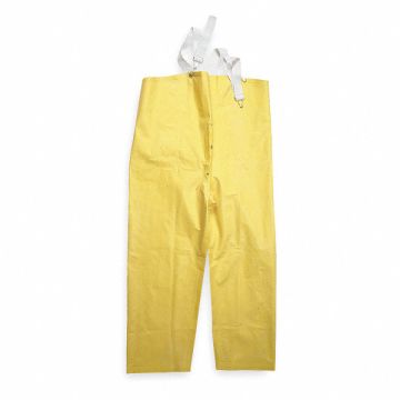 D2314 Rain Bib Overall Unrated Yellow XL