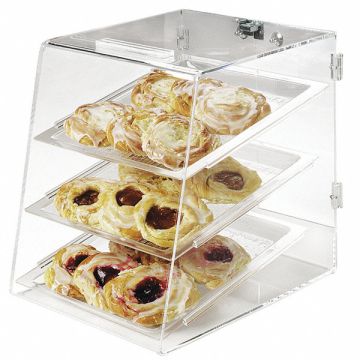 Pastry Case with Back Door Access