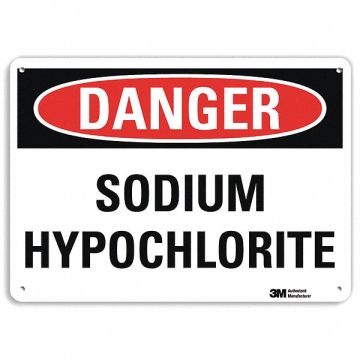 Safety Sign 10 x 7 Aluminum