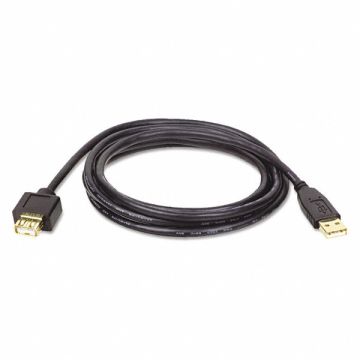 Cable Usb 2.0 Ext 6 ft Black