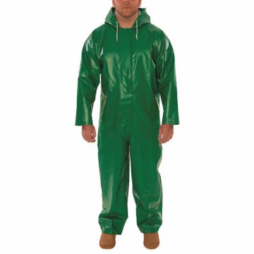 FR Coverall Rain Suit Green 5XL