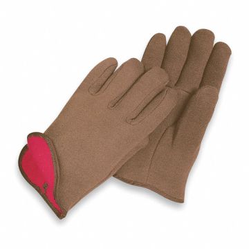 D1432 Jersey Gloves Brown S PR