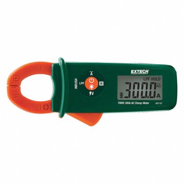 Clamp Meter 0.8 in Jaw 300MCM LCD