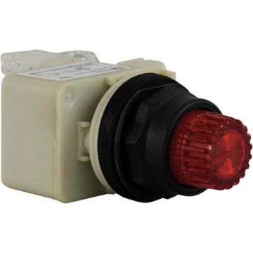 H6934 Illuminated Push Button 30mm 1NO/1NC Red