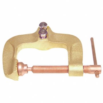 Ground Clamp 1/0 to 3/0 AWG Brass