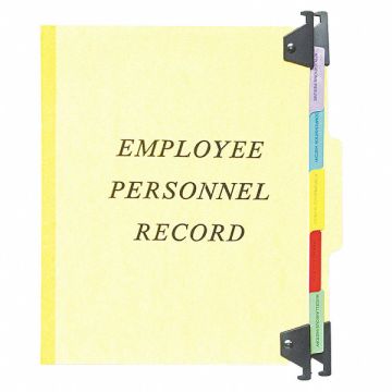 Hanging Emp/Personnel File Folder Yellow