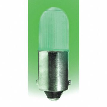 Miniature LED Bulb T3-1/4 Green 0.8W