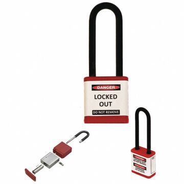 Lockout Padlock 3 Shackle Height