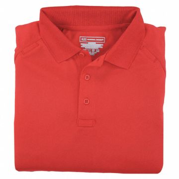D4752 Performance Polo SS Red M