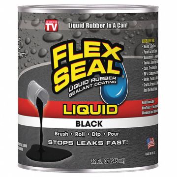 Leak Sealer 32 oz Rubber Base Black