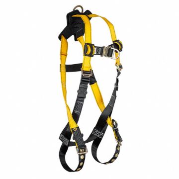 Full Body Harness Vest Yellow S Size