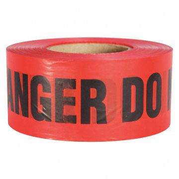 Barricade Tape Danger Red Roll 3