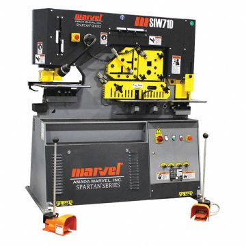 Hydraulic Ironworker 62 tons Max Force