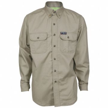 FR Long Sleeve Shirt 8.7 cal/sq cm Tan