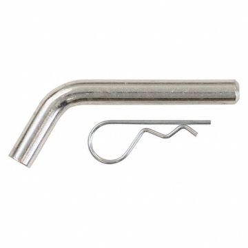 Hitch Pin 3 13/64 in Zinc Plated Clear