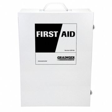 Empty First Aid Cabinet Metal