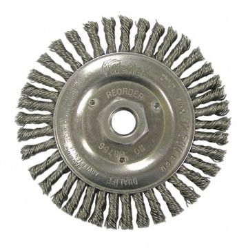 Wire Wheel Stainless Steel 5in.Dia