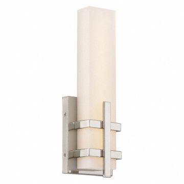 Wall Fixture 1L LED Sconce Nickel