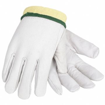 D1586 Leather Gloves Gray L PR