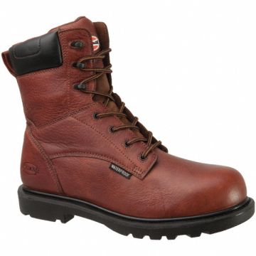 8 Work Boot 8-1/2 W Brown Composite PR