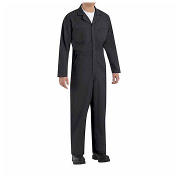 Coverall, Safety, 100% Cotton Twill 3/1, 240Gsm, Dark Grey, XL