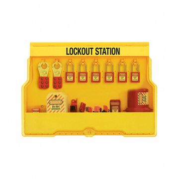 Station w/Electrical Lockouts Plastic