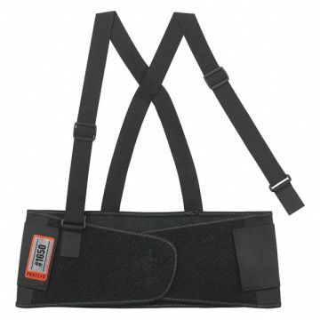 Back Support 2XL 42to46in 7-1/2inW Black