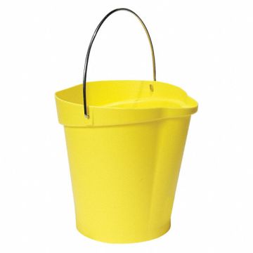 F8439 Hygienic Bucket 3 1/4 gal Yellow