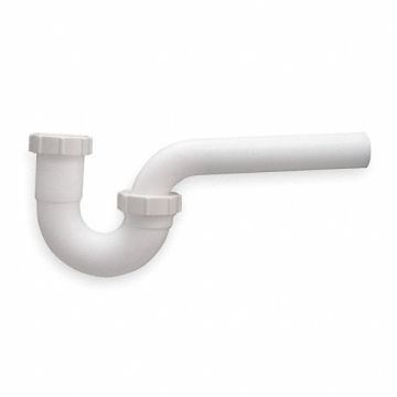 P Trap Plastic Pipe 1 1/2 x 1 1/4 In