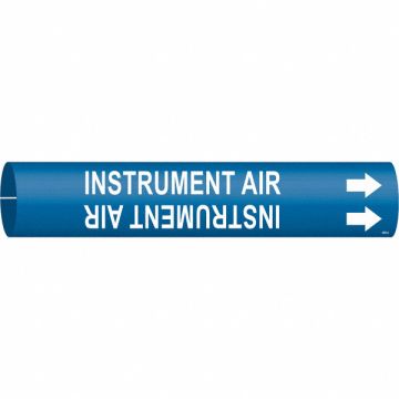 Pipe Marker Instrument Air 4/5 in W