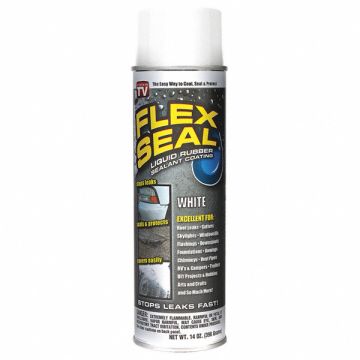 Leak Sealer 14 oz Rubber Base White