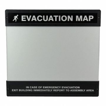 Evacuation Map Holder 11 in x 17 in