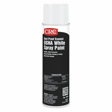 Enamel Spray Paint-OSHA White 15 Wt Oz