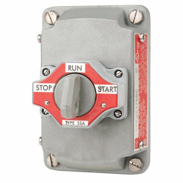 Selector Switch with Cover 3 Position