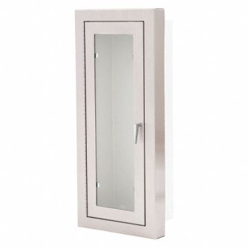 Fire Extinguisher Cabinet White SS