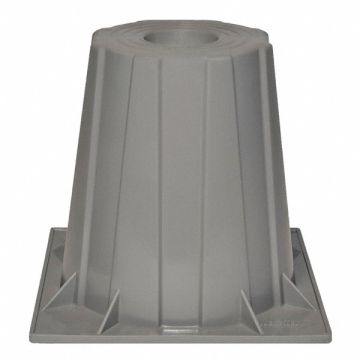 Heat Pump Riser 6 in Gray