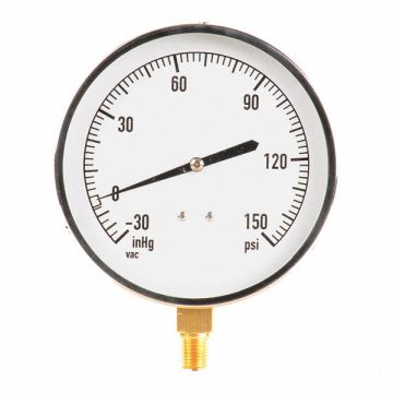 G3995 Pressure Gauge Mechanical Cont 4-1/2 In