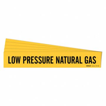 Pipe Marker Low Pressure Natural Gas PK5