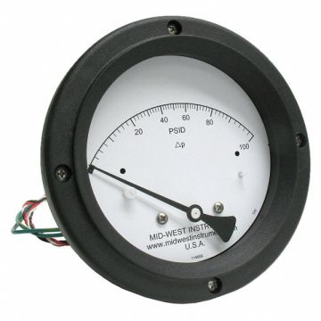 K4586 Differential Pressure Gauge and Switch