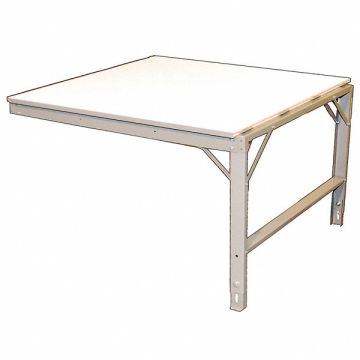 Adj Work Table Add-On Lam 78 W 48 D