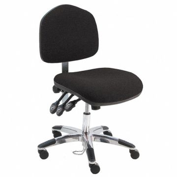 Task Chair Fabric Black 18-23 Seat Ht