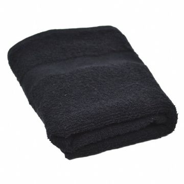 Hand Towel 16x27 In Black PK12