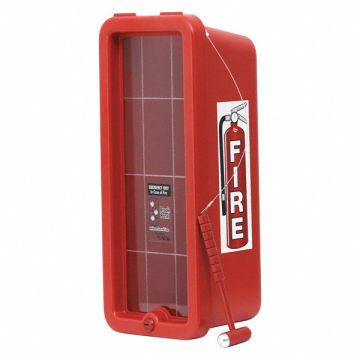 Fire Ext. Cabinet Red Polystyrene