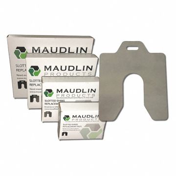 Slotted Shim C-4x4 Inx0.050In Pk10