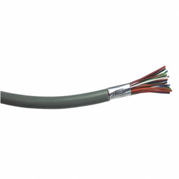 Data Cable Riser 25 Wire Gray 1000ft